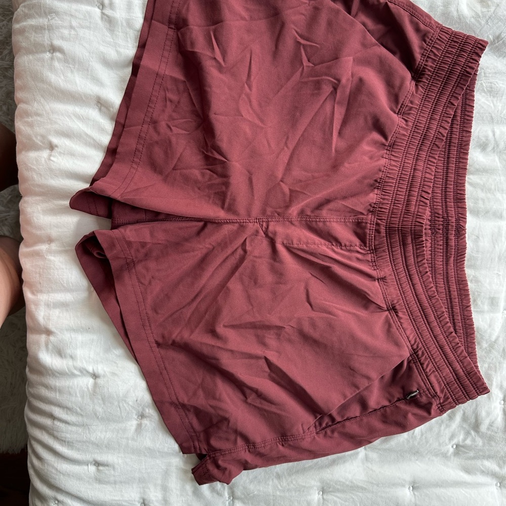 Old Navy Red Athletic Shorts Lightweight Elastic Waist